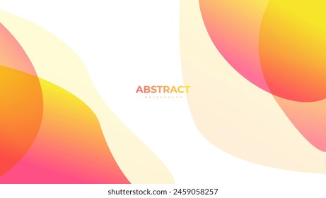 fondo abstracto de degradado amarillo rosado para Anuncio, cartel, Web, presentación, etc