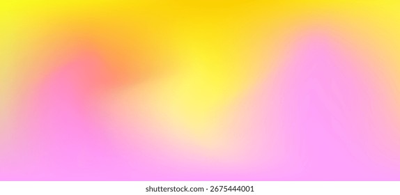 Gradiente amarillo y rosa