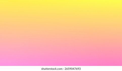 Yellow and pink gradient with soft, warm transitions—perfect for cheerful, vibrant, and modern abstract vector backgrounds.