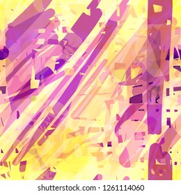 Yellow and pink grunge seamless texture. Abstract vector background for web page, banners backdrop, fabric, home decor, wrapping