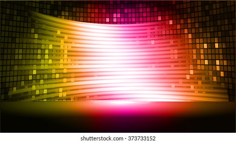 yellow pink orange Light Abstract Technology background for computer graphic website internet business.circuit. illustration.digital.infographics.binary code. www.motion move scan virus. vector screen