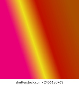 Yellow, pink, rad and brown color combination gradient background design.