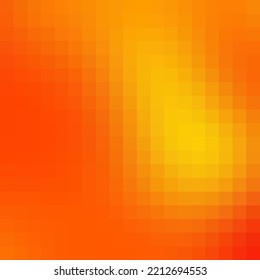 
Yellow Pixel Background. Geometric Illustration.