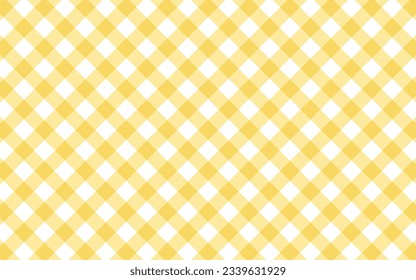 Yellow plaid background made with vector data