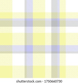 Yellow Plaid, checkered, tartan seamless pattern suitable for fashion textiles and graphics