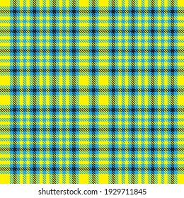 Yellow Plaid, checkered, tartan seamless pattern suitable for fashion textiles and graphics