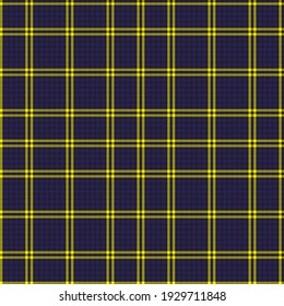 Yellow Plaid, checkered, tartan seamless pattern suitable for fashion textiles and graphics
