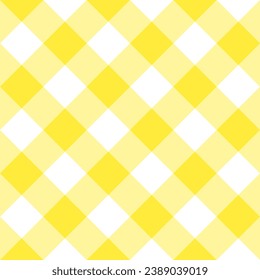 Yellow plaid pattern background. plaid pattern background. plaid background. Seamless pattern. for backdrop, decoration, gift wrapping, gingham tablecloth.