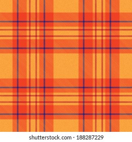 Yellow plaid tartan pattern background