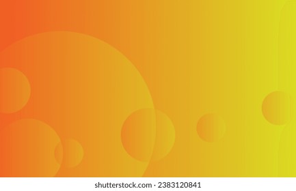 yellow planet background. Dynamic planet shape composition. Eps10 vector