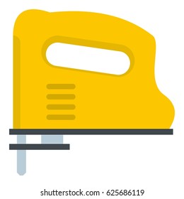 Yellow pneumatic gun icon flat isolated on white background vector illustration