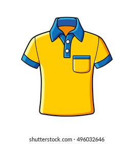 Download Shirt Polo Yellow Images Stock Photos Vectors Shutterstock PSD Mockup Templates