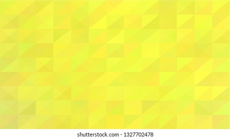 Yellow polygonal abstract background