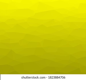 Yellow polygonal background. Vector illustration. Follow other polygonal backgrounds in my collection.
