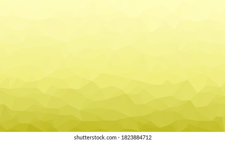 Fondo poligonal amarillo. Ilustración vectorial. Sigue otros antecedentes poligonales en mi colección.