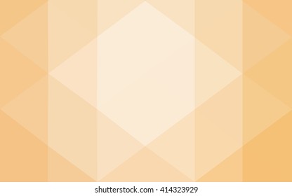 Yellow polygonal illustration, which consist of triangles. Geometric background in Origami style with gradient. Triangular design for your business.