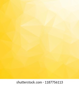 Yellow Polygonal Mosaic Background, Creative Design Templates