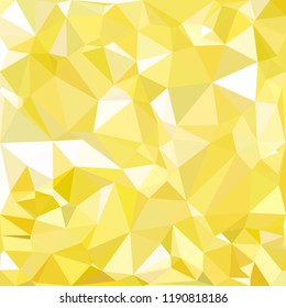 Yellow Polygonal Mosaic Background, Creative Design Templates