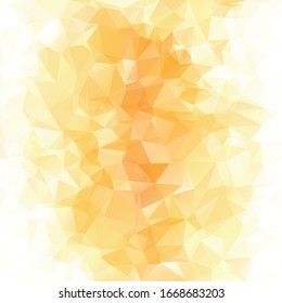 Yellow Polygonal Mosaic Background, Creative Design Templates
