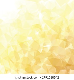 Yellow Polygonal Mosaic Background, Creative Design Templates