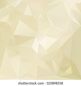 Yellow Polygonal Mosaic Background, Creative Design Templates