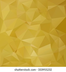 Yellow Polygonal Mosaic Background, Creative Design Template