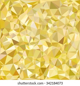 Yellow Polygonal Mosaic Background, Creative Design Templates