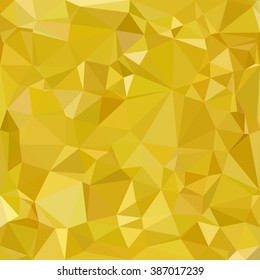 Yellow Polygonal Mosaic Background, Creative Design Templates