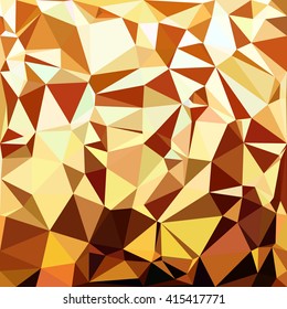 Yellow Polygonal Mosaic Background, Creative Design Templates