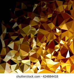 Yellow Polygonal Mosaic Background, Creative Design Templates