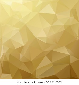 Yellow Polygonal Mosaic Background, Creative Design Templates