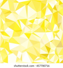 Yellow Polygonal Mosaic Background, Creative Design Templates