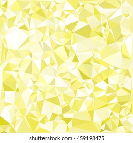 Yellow Polygonal Mosaic Background, Creative Design Templates