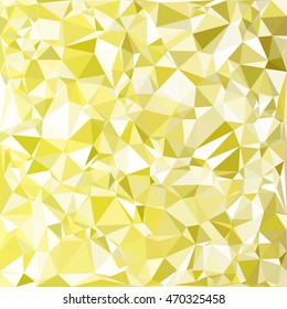 Yellow Polygonal Mosaic Background, Creative Design Templates