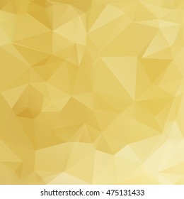 Yellow Polygonal Mosaic Background, Creative Design Templates