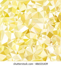 Yellow Polygonal Mosaic Background, Creative Design Templates