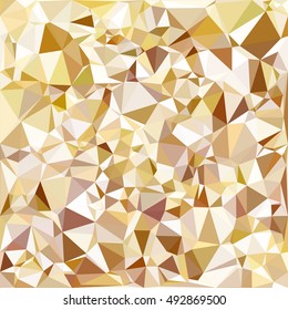 Yellow Polygonal Mosaic Background, Creative Design Templates