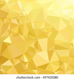 Fondo de mosaico poligonal amarillo, Plantillas de diseño creativo
