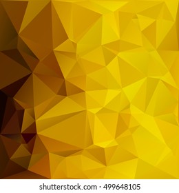 Yellow Polygonal Mosaic Background, Creative Design Templates