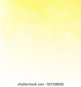 Yellow Polygonal Mosaic Background, Creative Design Templates