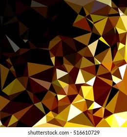 Yellow Polygonal Mosaic Background, Creative Design Templates