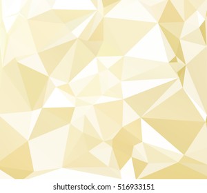 Yellow Polygonal Mosaic Background, Creative Design Templates