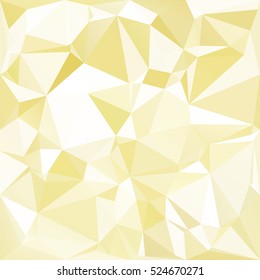 Yellow Polygonal Mosaic Background, Creative Design Templates