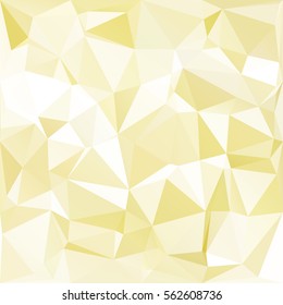Yellow Polygonal Mosaic Background, Creative Design Templates