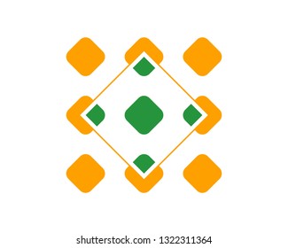 yellow proximity pattern design