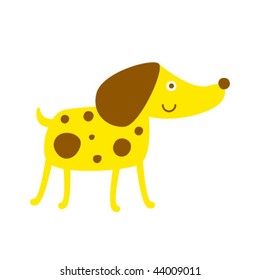 yellow puppy