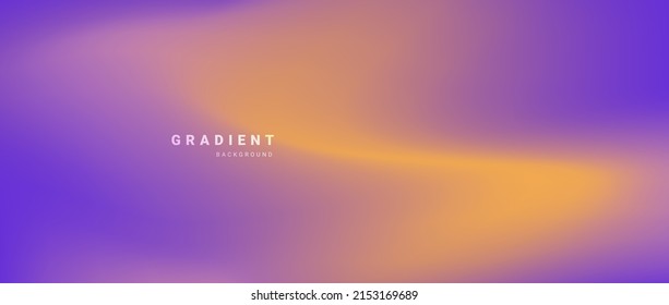 Yellow and purple abstract gradient background vector. 