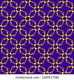 Yellow and Purple background. Patterns for web, textile and wallpapers. Abstract background. Fashion graphics.