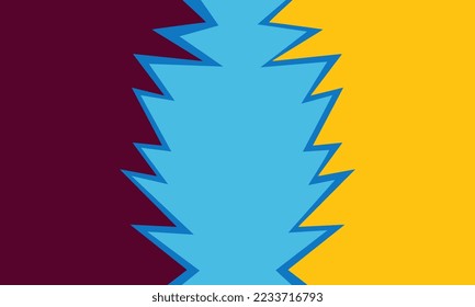 Yellow purple blue world cup simple background