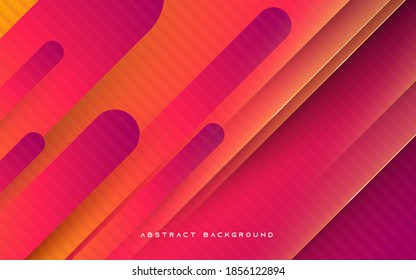 Fondo geométrico de gradiente amarillo y púrpura